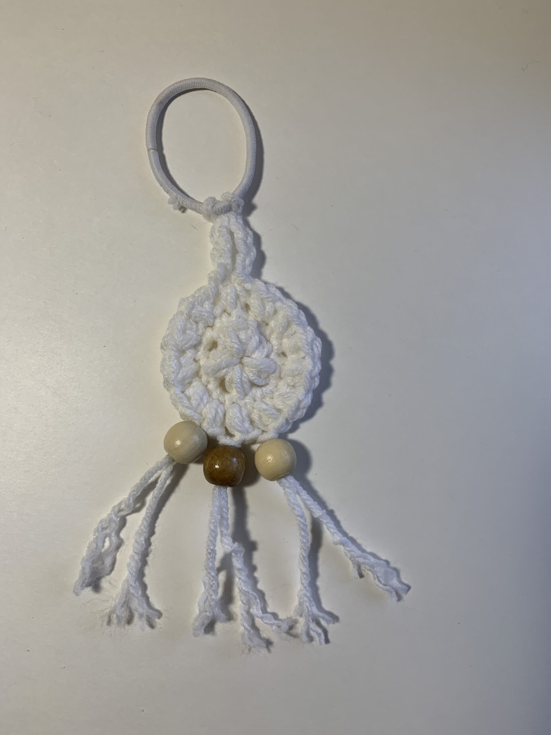 Mini dream catcher crochet pattern (keychain size)