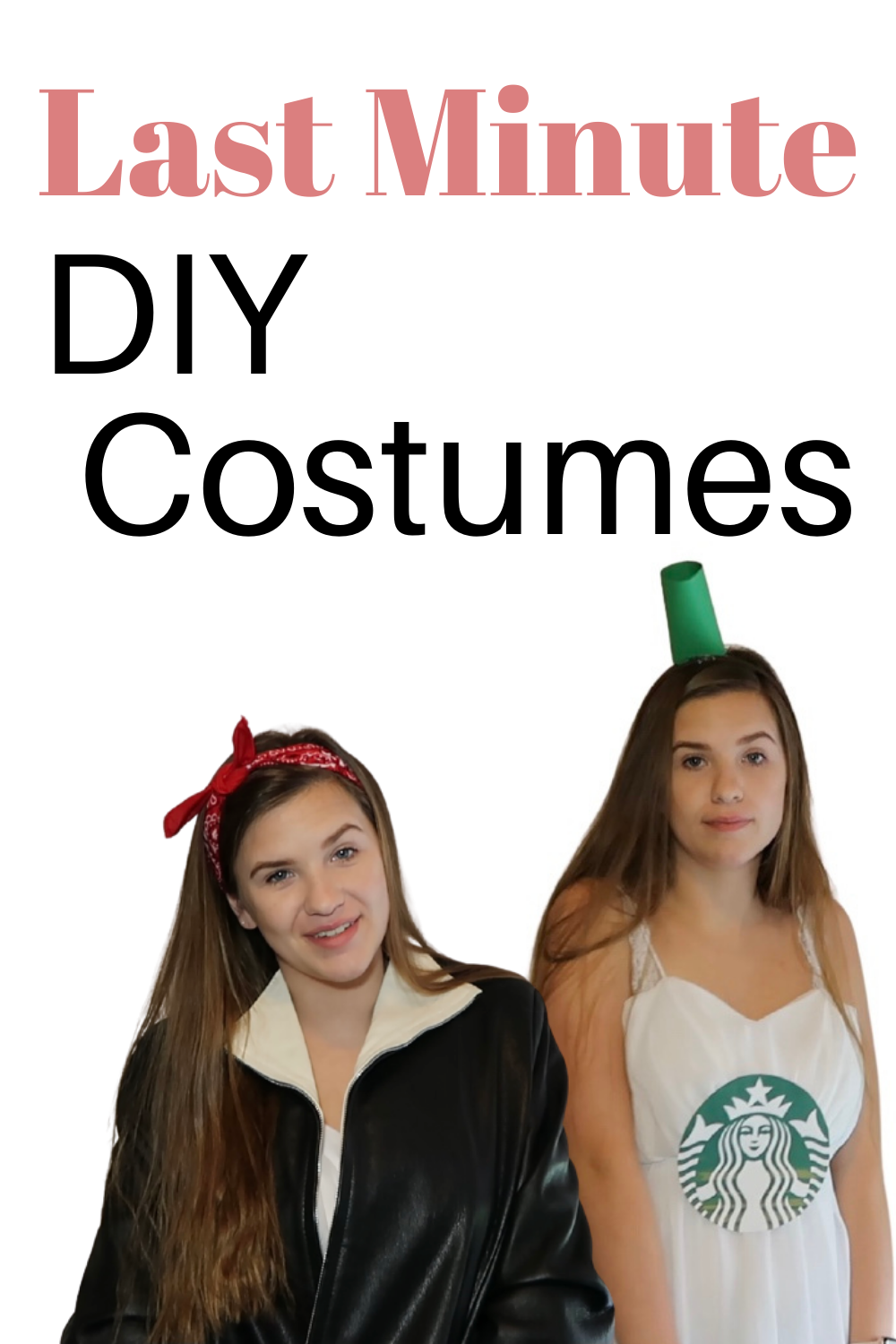 Very last minute diy and nondiy Halloween costumes