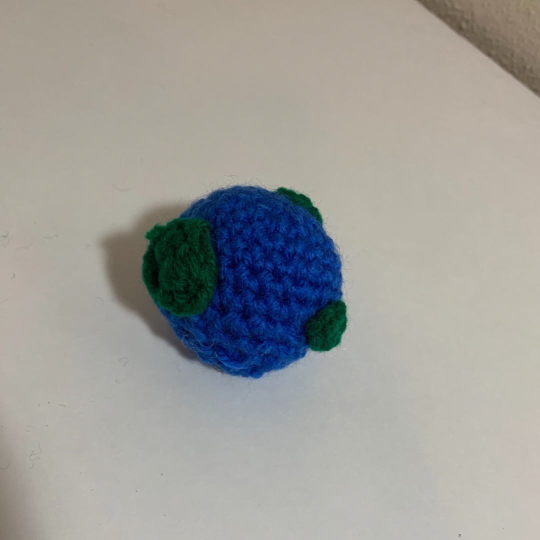 Earth Keychain Crochet Pattern
